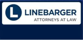 Branding logo for the Court's collections agency, Linebarger attorneys at law.